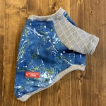 犬服　スプラッシュデニムトレーナー