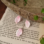 桜の花びらピアス