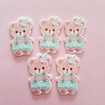 プラパーツ☆3.5㎝キャンディ(パーティ帽子ミント) 5個入