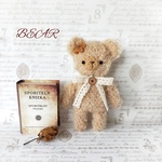 クリクリサラフワBEAR(ベージュ)