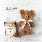 クリクリサラフワBEAR(ブラウン)