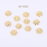 M1450  300個  花座 No.88 座金 16×16mm ゴールド  3×【100ヶ】