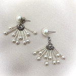✿Pearl collection ◎Falling pearl pierce (earring)