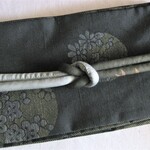 【新品】 手描友禅シルク丸ぐけ(老竹色と海松色ぼかし) 繋ぎ目のない帯締め  ベルト