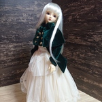 スーパードルフィー ドール服 ベルベットのコート 3way仕様 【07】
