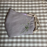 刺繍マスク