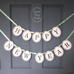 HAPPY NEW YEAR ＊ ハッピーニューイヤー ガーランド