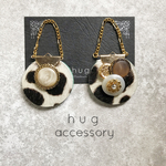 moon×jasper ヴィンテージ Bag pierce/earring