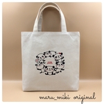 【サークルパンダ】刺繍 トート🐼ちょこっとお出かけサイズ