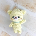 はろー！ねこちゃんあみぐるみキーホルダー