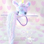 ユニコーン🦄あみぐるみヘアポニー(C)