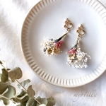かすみ草♡ピアス/イヤリング