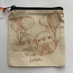 【大好評！】手描きポーチ中