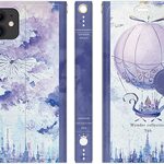 紫雲の魔法書　iPhoneケース手帳型