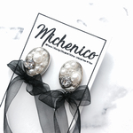 〝Bijou pearl ribbon pierce〟ミニタイプ