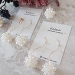 パールウェーブ＆フラワーボール           〇パール〇人気〇プチプラ〇大人可愛い〇