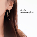 ▶︎new 2wayアメリカンピアス/ゴールドカラー