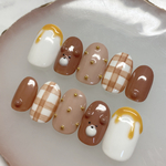 くまさんネイルチップ🐻🍯