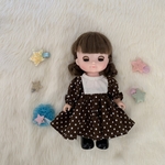 メルちゃんのおようふく☆　ストライプと花柄のワンピース