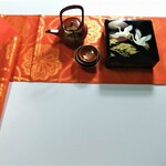 【⑯0323】136cm/帯リメイク品/古典柄/テーブルランナー等多方面 