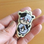 ミルク大好きウシくん