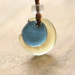 三日月と星空：波動玉®13【現品一点物】