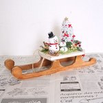 【F様オーダー品】雪だるまのクリスマススレッジ