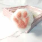 再入荷！　neko肉球ダストブラシ　ピンク