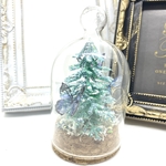 クリスマス限定オブジェ 蝶の舞うツリー 緑