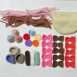 【送料無料】ハンドメイド みたて遊び フェルト 具材 ごっこ遊び おままごと 見立て遊び　スナップボタン
