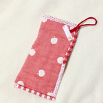 sale　🍎ループ付6重ガーゼタオル🍎