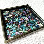 小物入れ、カラフル シェル トレイ、送料無料♪