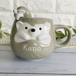 【名入れ】はりねずみマグカップ