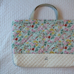 【sale 20%off】レッスンバッグ　💐リバティ・カリフォルニアブルーム💐キルティング