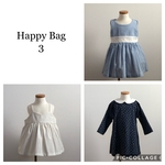 【NEW・限定1セット】Happy Bag 3(福袋)ストライプ&ドットセット☆ベビー服 女の子 80サイズ 1歳