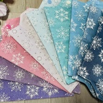 ❄︎受注作成❄︎雪の結晶マスクケース