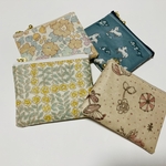 オーダー品　リバティ＊ミニミニポーチ 4点