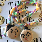 ライバル同士の眼鏡＆マスクキーパー