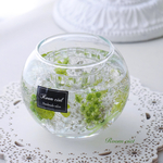 花束の ジェルキャンドルホルダー