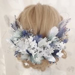 オーダー✨ヘッドドレス★ウエディング★ナチュラル★ガーデン★結婚式★花嫁★卒業式★ヘアアクセサリー★ヘッドパーツ★マタニティフォト★成人式