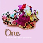 犬用 着物 S［いろは姫］（可憐）振り袖タイプ 