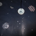 《ご予約品》 宇宙のブックカバー（本革製・文庫本サイズ）