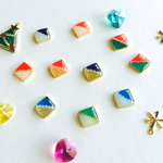 冬色♡ハーフ ノンホールピアス