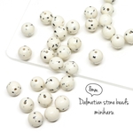 30pcs)8㎜ Dalmatian stone beads