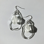 hoop rock pierce/ earring