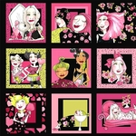 USAコットン*ロラライハリス*パネル生地*Love Your Look Salon