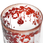 Wreath　Glass 【Red】