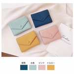 ♥︎×380 財布2色*コンパクト財布、ミニ財布、三つ折り財布、小銭入れ メンズ レディース、品番MA1006