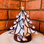 ☆ステンドグラスクリスマスツリー