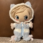 イーマリーちゃん用ジェラートピケ風パーカーセット